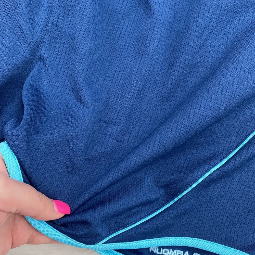 Under Armour heat gear blue workout shorts - Picture 3 of 4